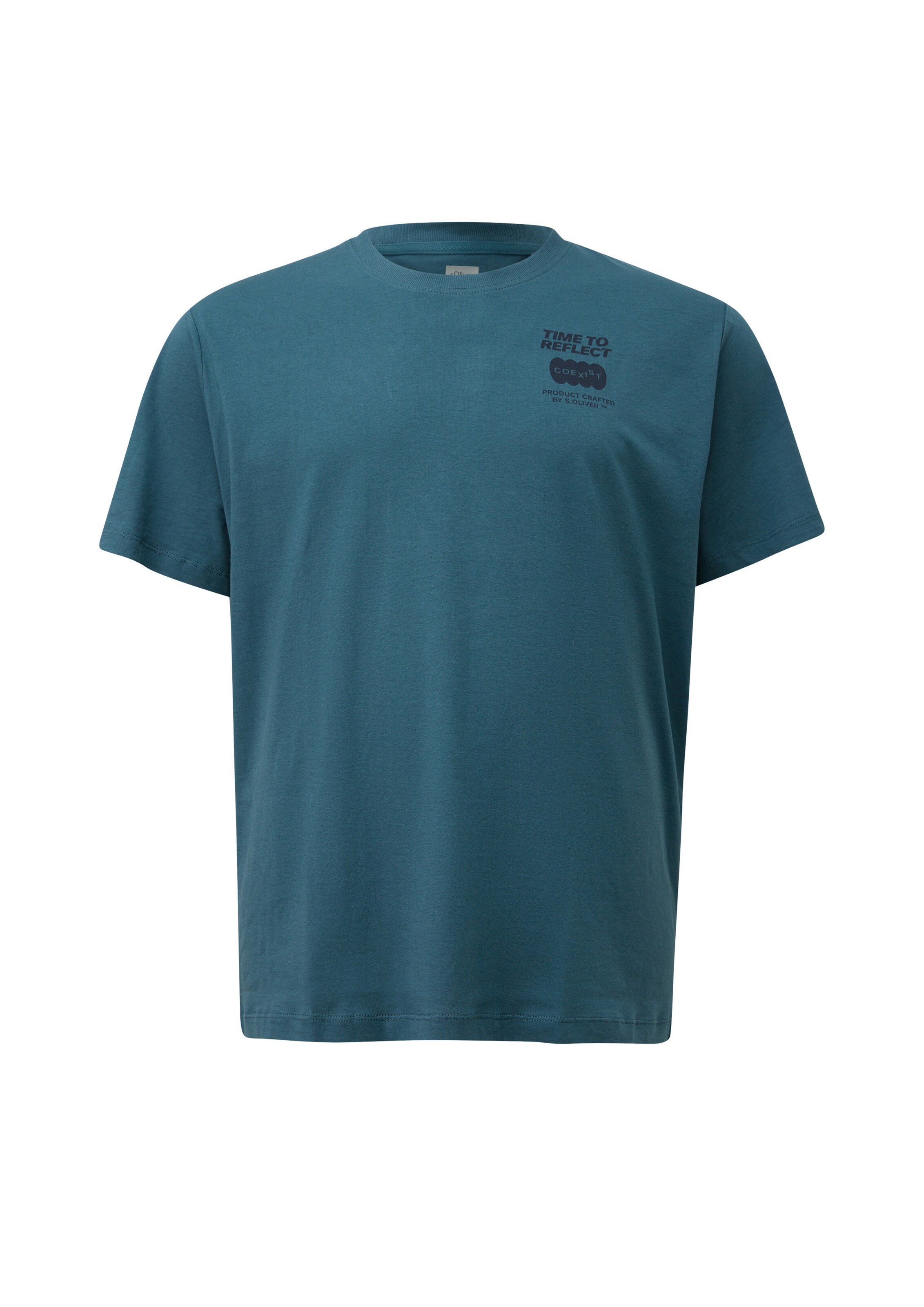 T-Shirt s.Oliver Men Big Sizes en bleu : devant