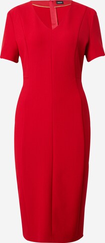 BOSS - Vestido de tubo 'Damaisa' en rojo: frente