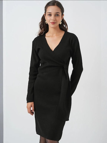 Robe 'Midi' Bigdart en noir : devant
