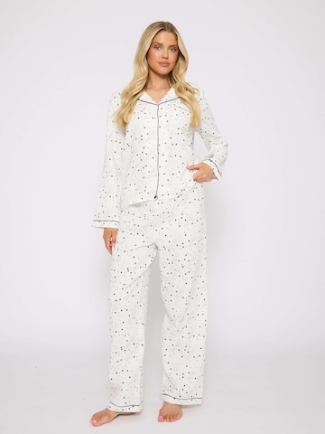 Loungeable Pajama in White: front