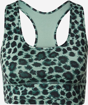 Hey Honey Bustier Sports-BH i grønn: forside