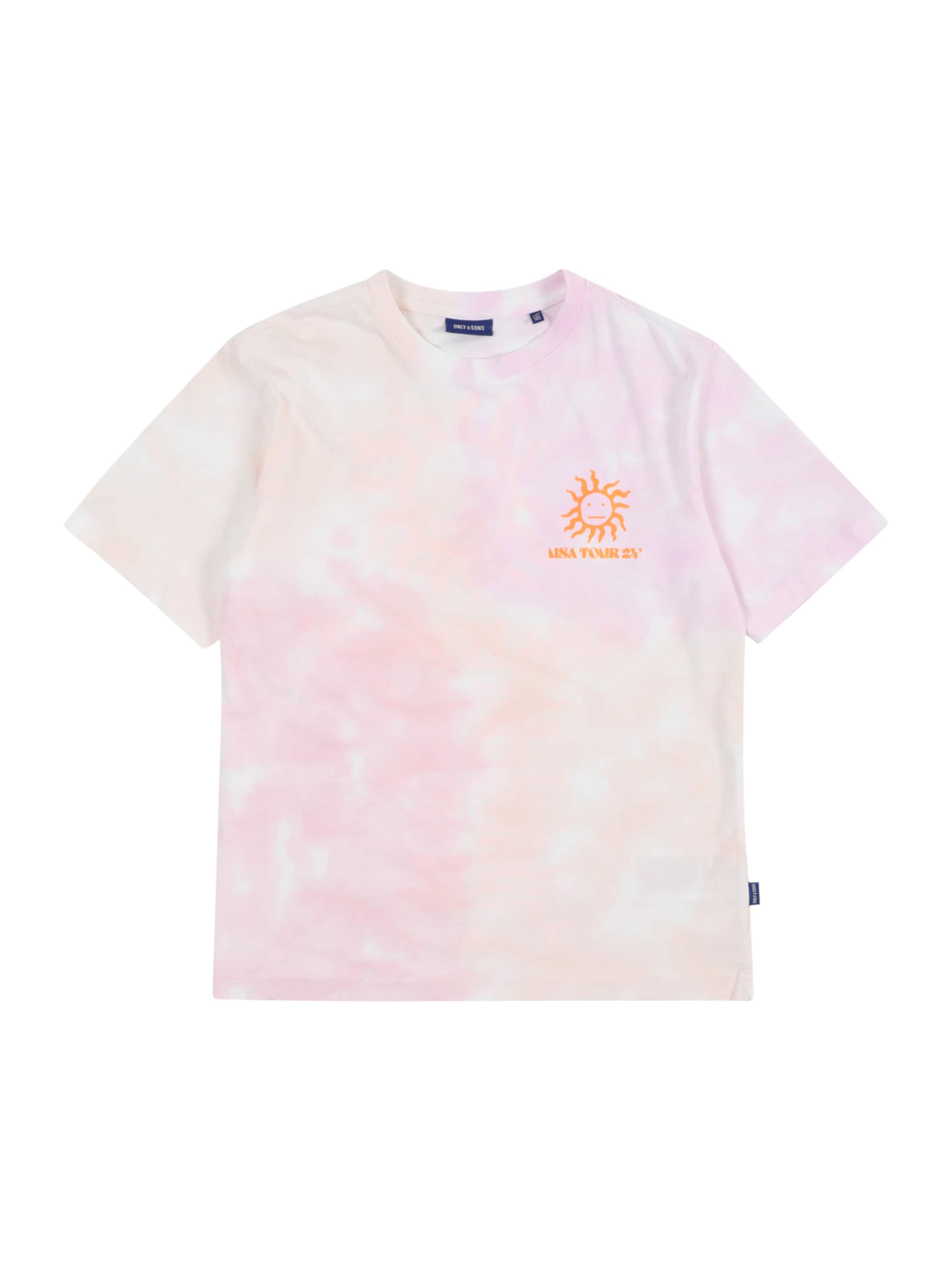 Only & Sons Junior Tričko 'OSJKALLE LIFE' – bílá: přední strana