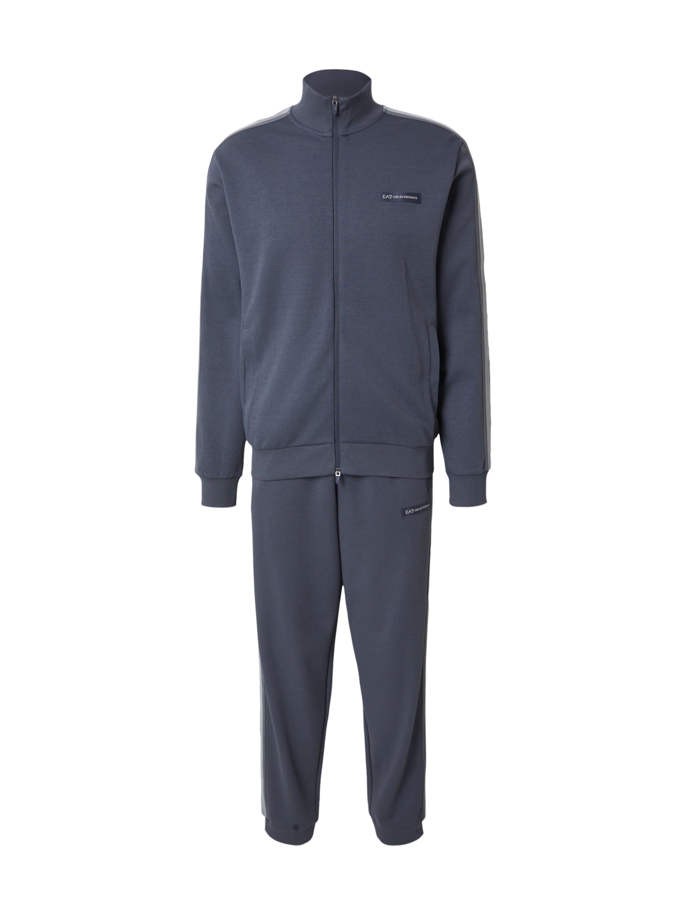 EA7 Emporio Armani Тренировочный костюм в Синий: спереди