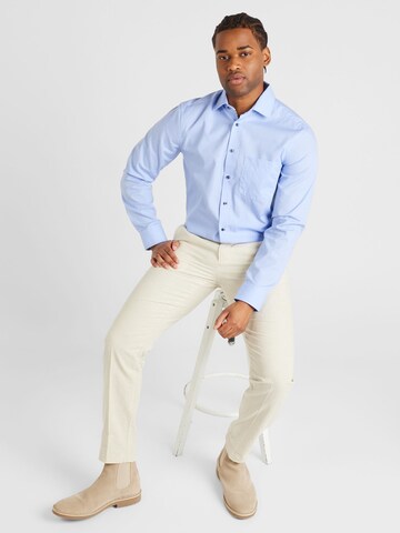 SEIDENSTICKER Regular Fit Hemd in Blau