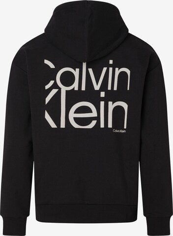 Calvin Klein Mikina – černá