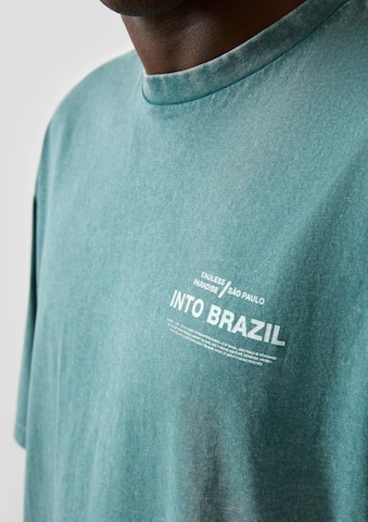 QS T-Shirt in Grün