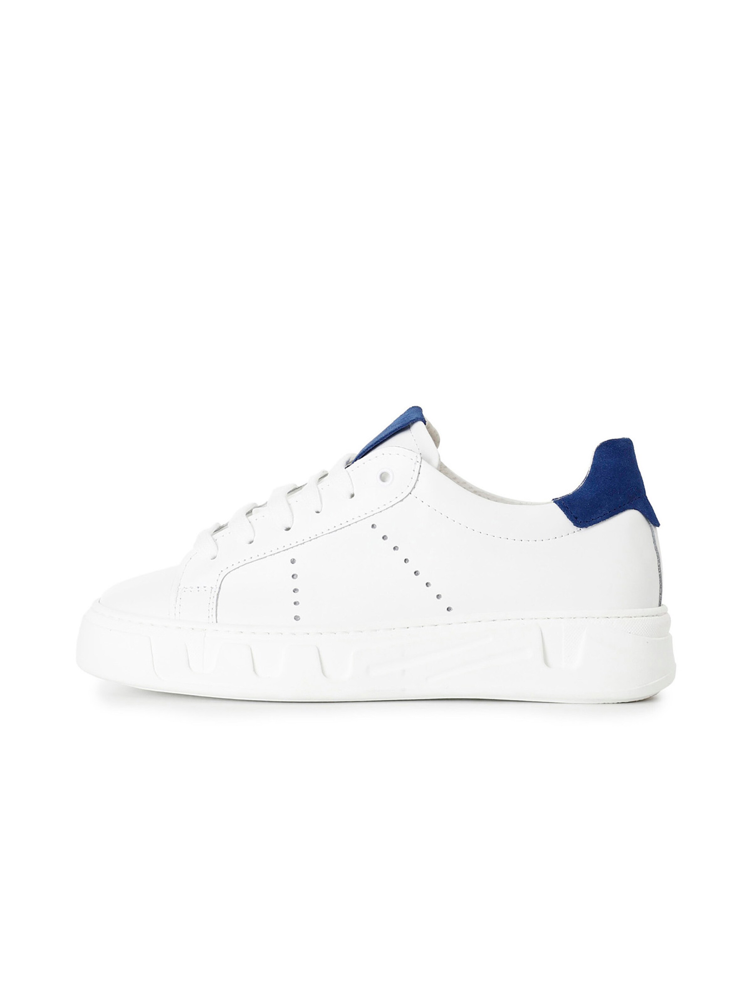 CAFè NOIR Sneakers laag in Wit: voorkant