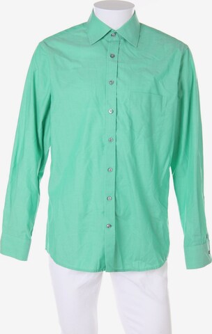 Hatico Button Up Shirt in L in Green: front