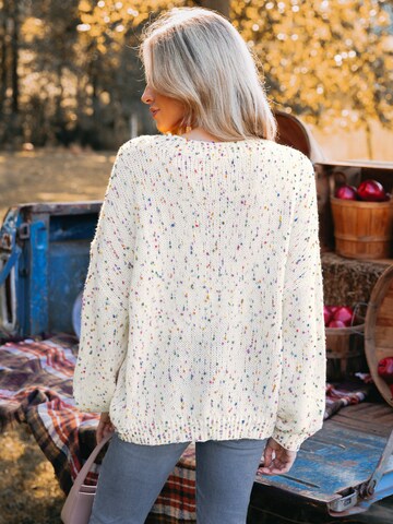 Cupshe Pullover 'CAA06A3K017CZ' in Weiß