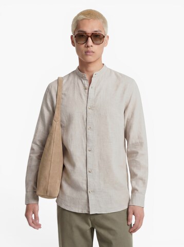 JACK & JONES - Ajuste confortable Camisa 'JJESummer' en beige: frente
