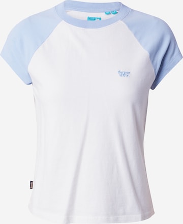 Superdry Shirts 'Essential' i hvid: forside