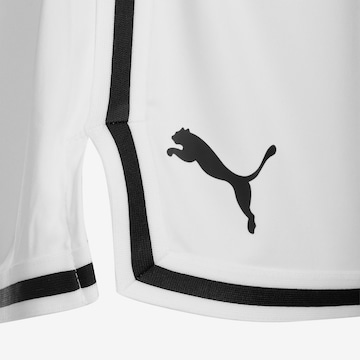 PUMA Regular Sporthose in Weiß