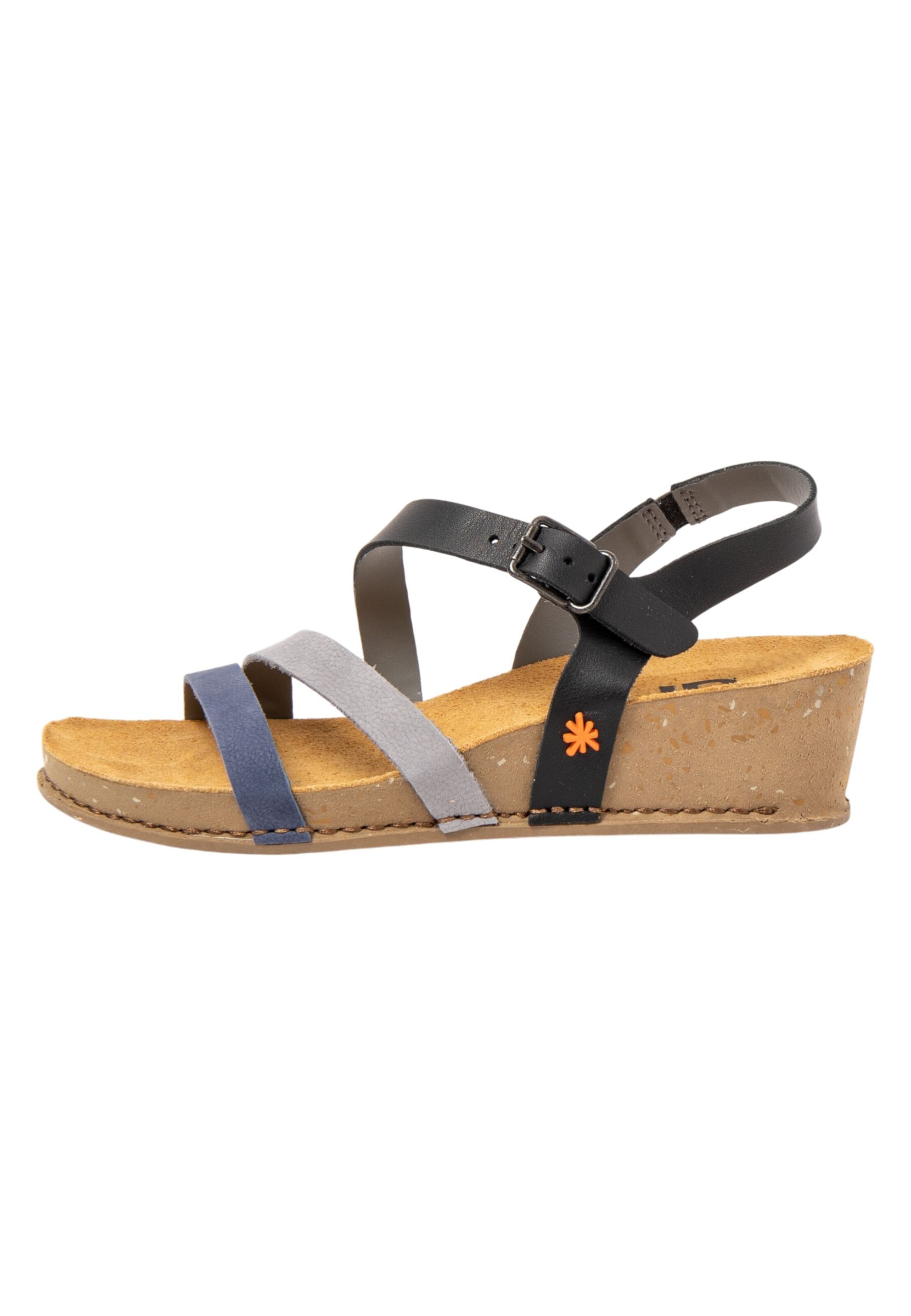 ART Sandals in Blue: front