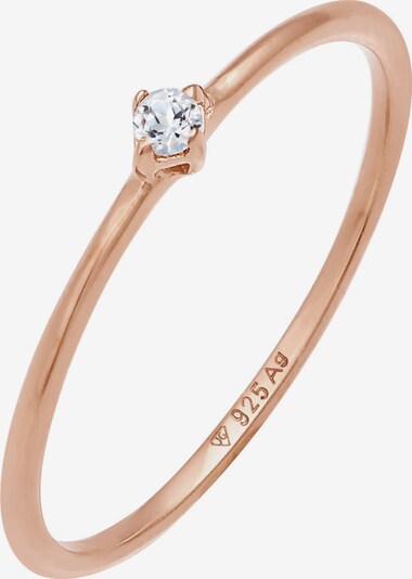 ELLI PREMIUM Ring in de kleur Rose-goud / Zilver, Productweergave