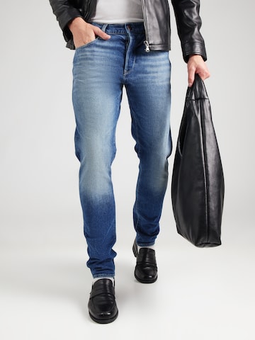 Coupe slim Jean '3301' G-STAR en bleu : devant