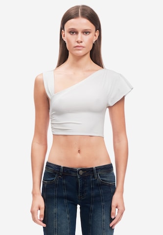 OW Collection Overdel 'Mae' i hvid: forside