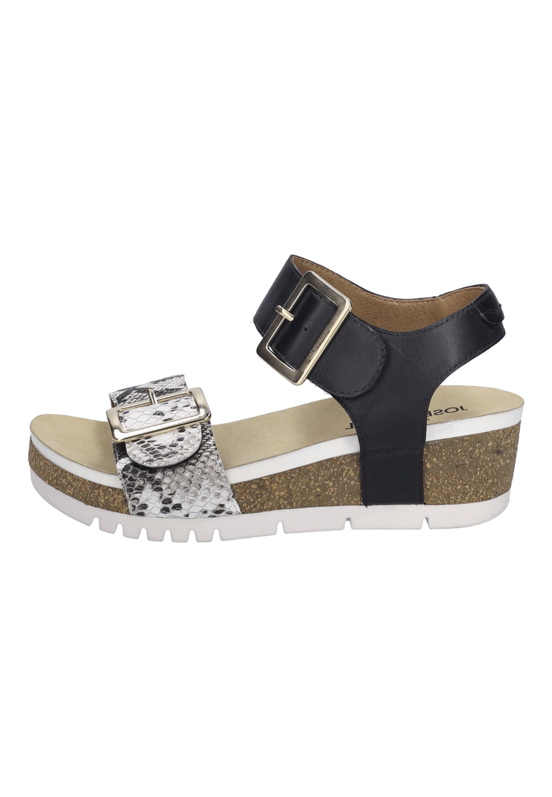 JOSEF SEIBEL Sandal 'QUINN 02' in Black: front