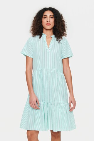SAINT TROPEZ Dress 'Elmiko' in Green: front