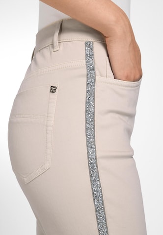 Basler Slimfit 5-Pocket Jeans in Grau