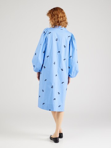 Robe 'Nalo' Masai en bleu