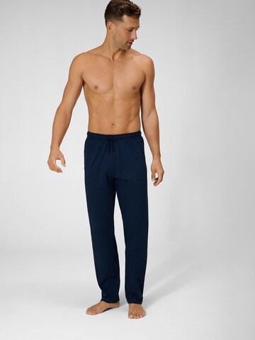 Pantalon de pyjama 'Org Calgary' Ammann en bleu : devant