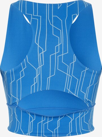 Jette Sport Bustier Sport-BH in Blau