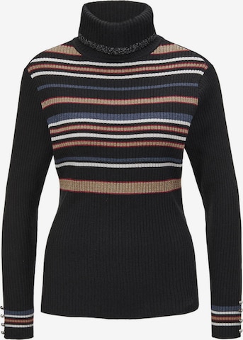 Goldner Pullover in Schwarz: predná strana