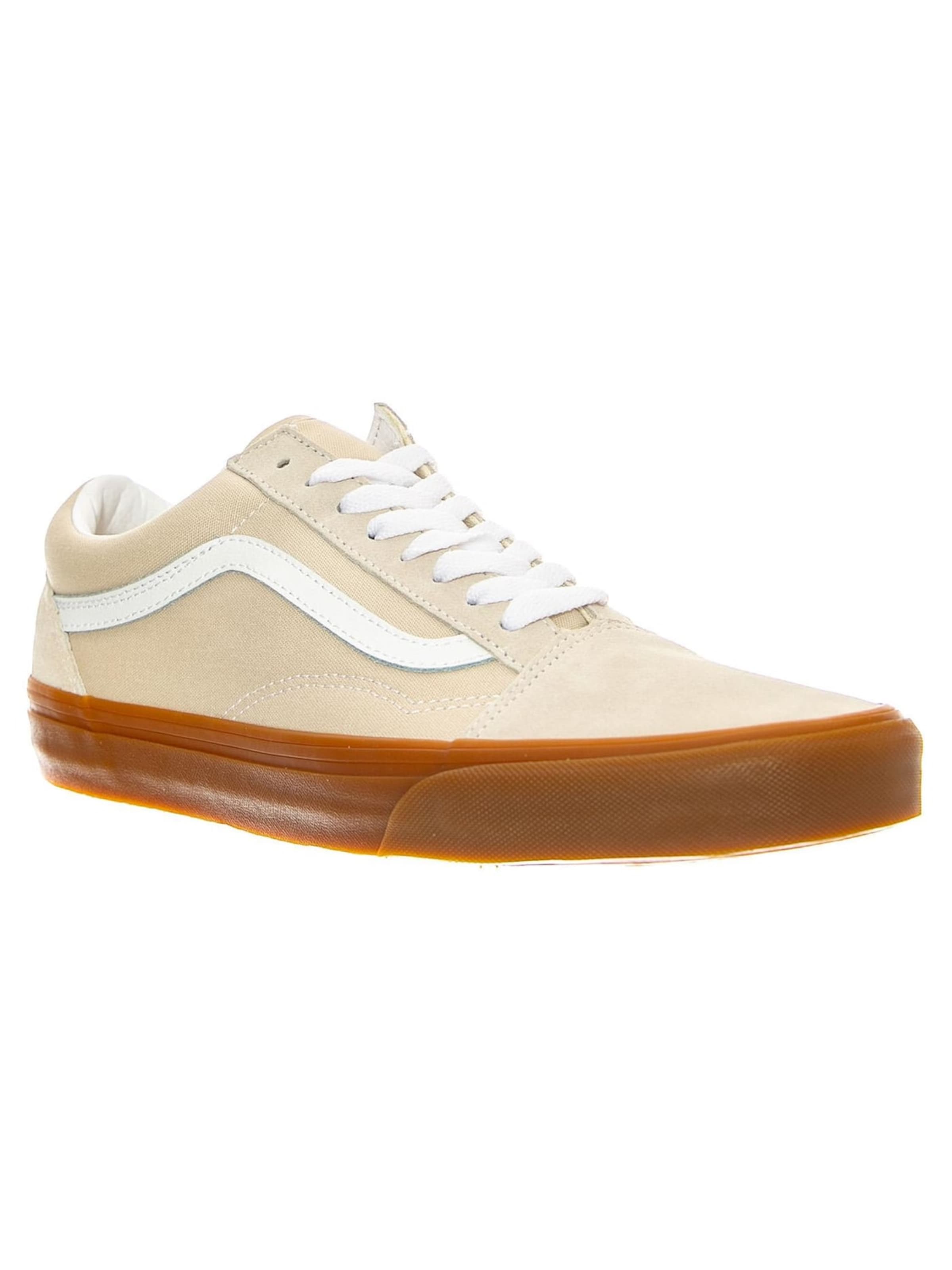 VANS Athletic lace-up shoe 'UA Old Skool OATMEAL/GUM' in Beige