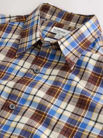 Next Regular fit Overhemd in Bruin