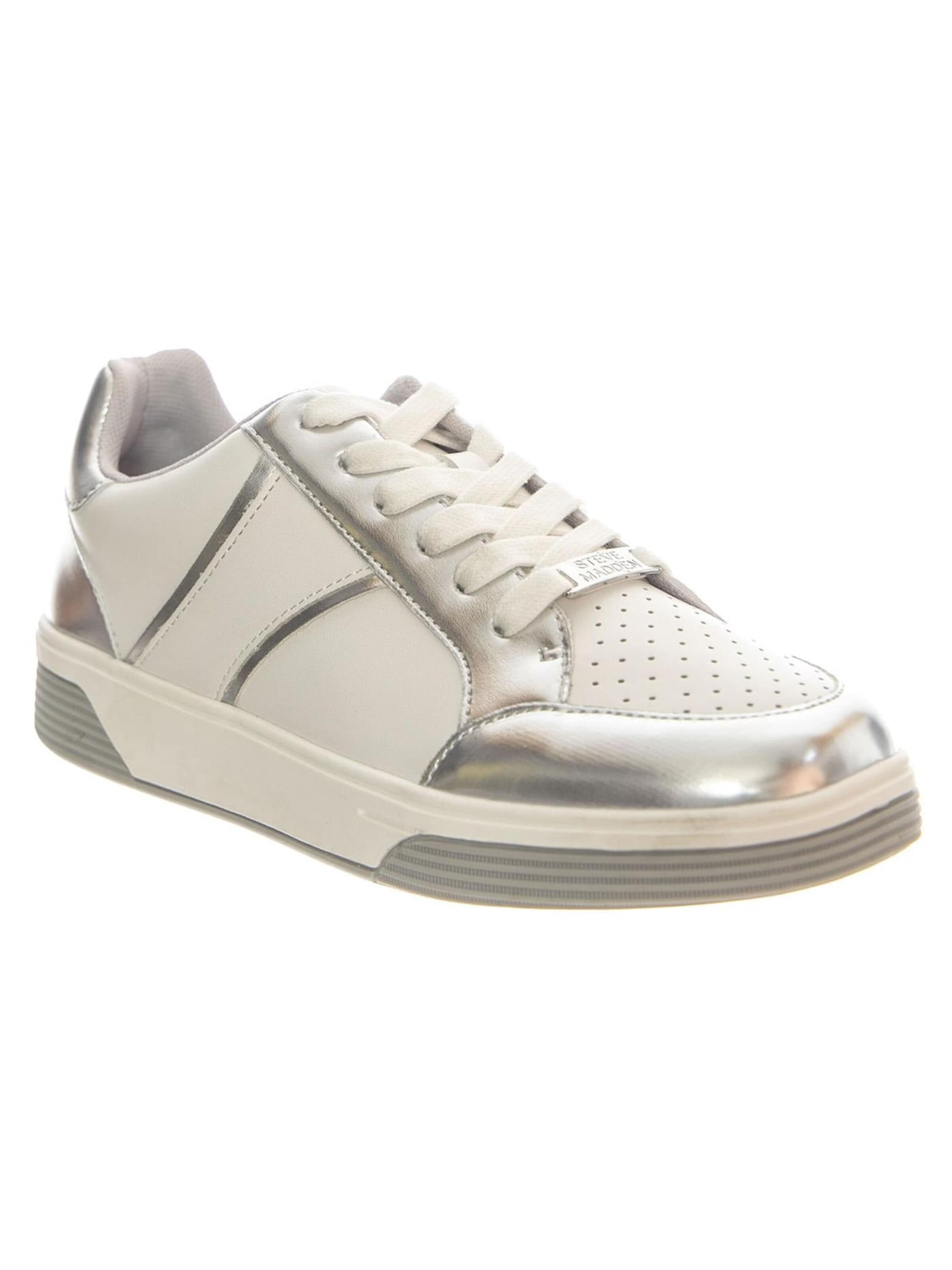 STEVE MADDEN Sportieve veterschoen in Wit: voorkant
