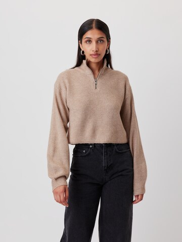 LeGer by Lena Gercke Sweater 'Melissa' in Beige: front