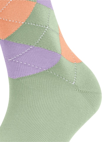 FALKE Socks 'Sensitive Argyle' in Green