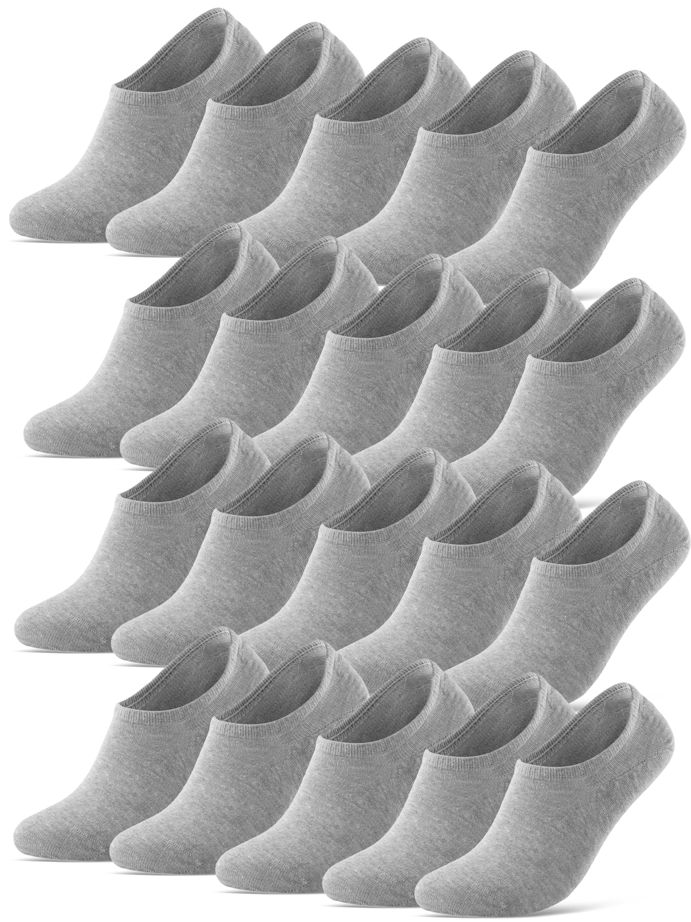 sockenkauf24 Ankle Socks in Grey