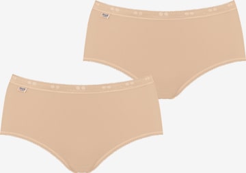 Slip ' Basic+ ' SLOGGI en beige : devant