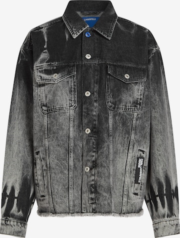 KARL LAGERFELD JEANS Välikausitakki värissä musta: etupuoli