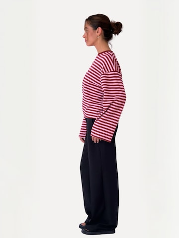 TEESHOPPEN - Top ' Cleo ' en rosa: lado