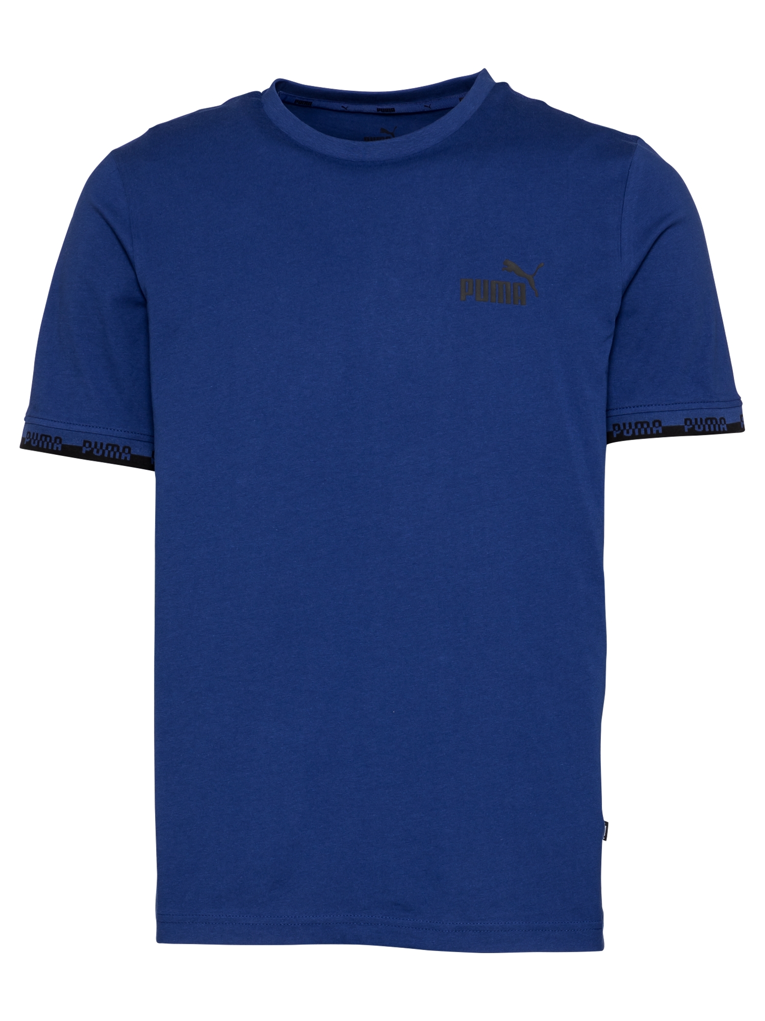3z3p4 Mężczyźni PUMA Koszulka funkcyjna AMPLIFIED w kolorze Niebieskim 