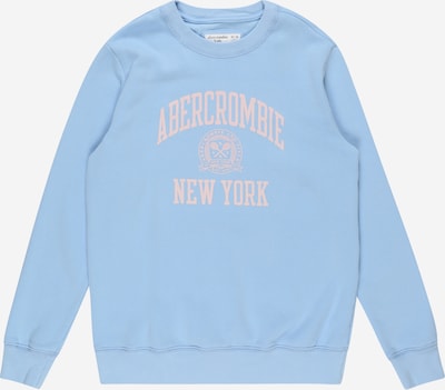 Abercrombie & Fitch Sweatshirt 'MAR' i lyseblå / naturhvit, Produktvisning