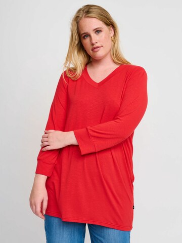 ADIA fashion Bluse 'Libby' i rød: forside