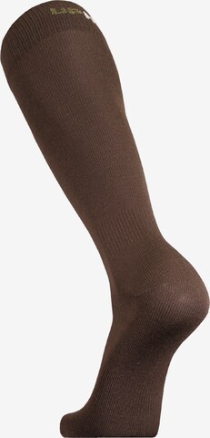 UphillSport Knee High Socks 'KAIHU' in Brown