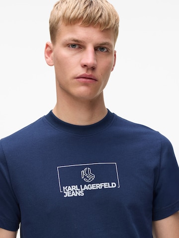 KARL LAGERFELD JEANS Bluser & t-shirts i blå