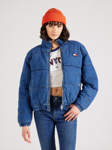 Veste d’hiver Tommy Jeans en bleu : devant