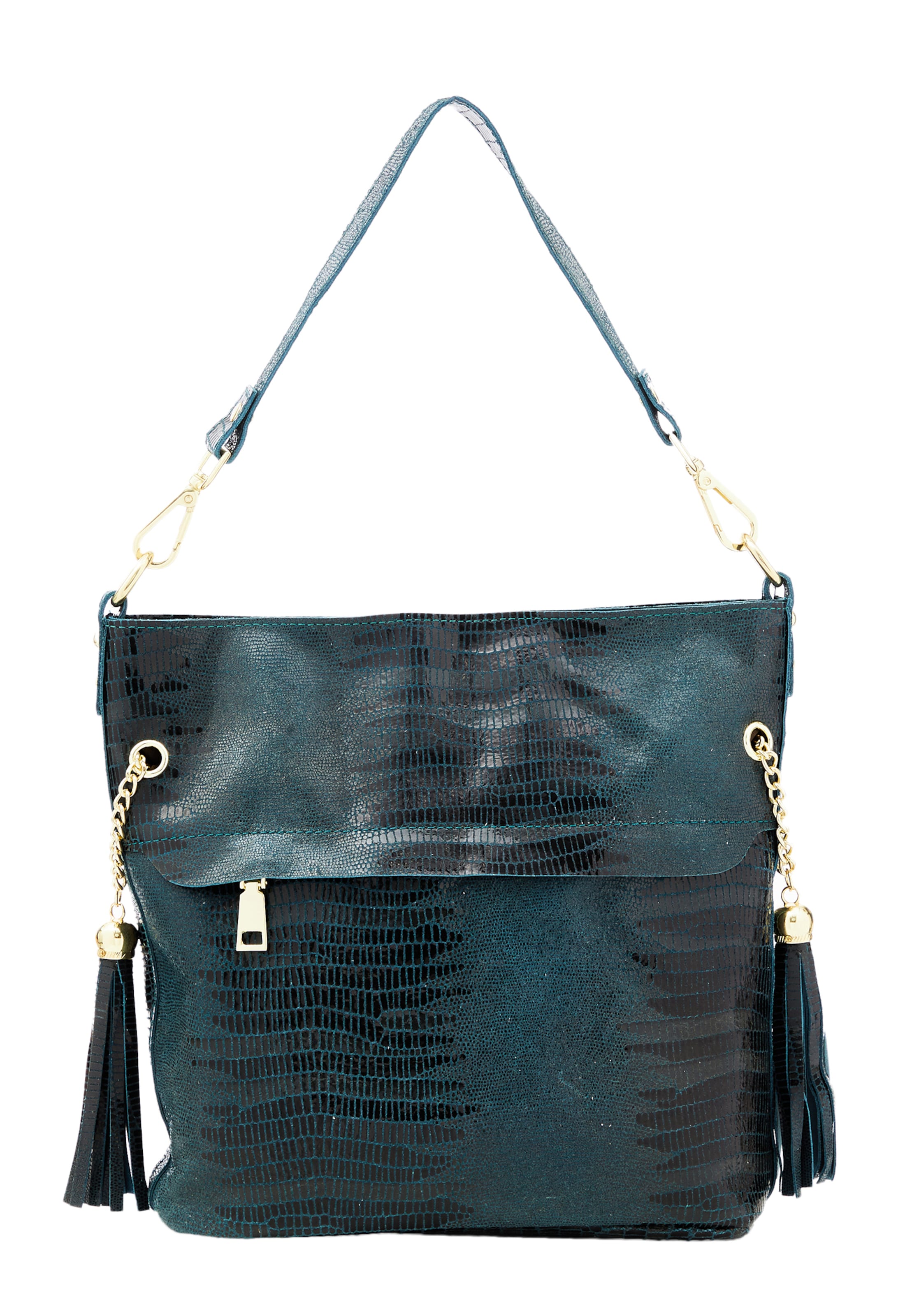 Sidona - Mala de ombro em azul: frente