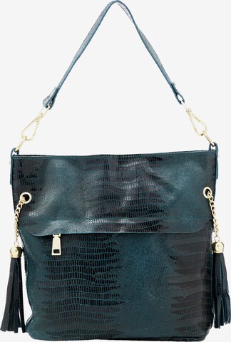 Sidona Shoulder Bag in Blue: front