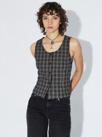 Dr. Denim Top 'Zola' in Zwart