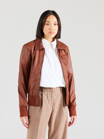 OAKWOOD Overgangsjakke 'GIRL' i brun: forside
