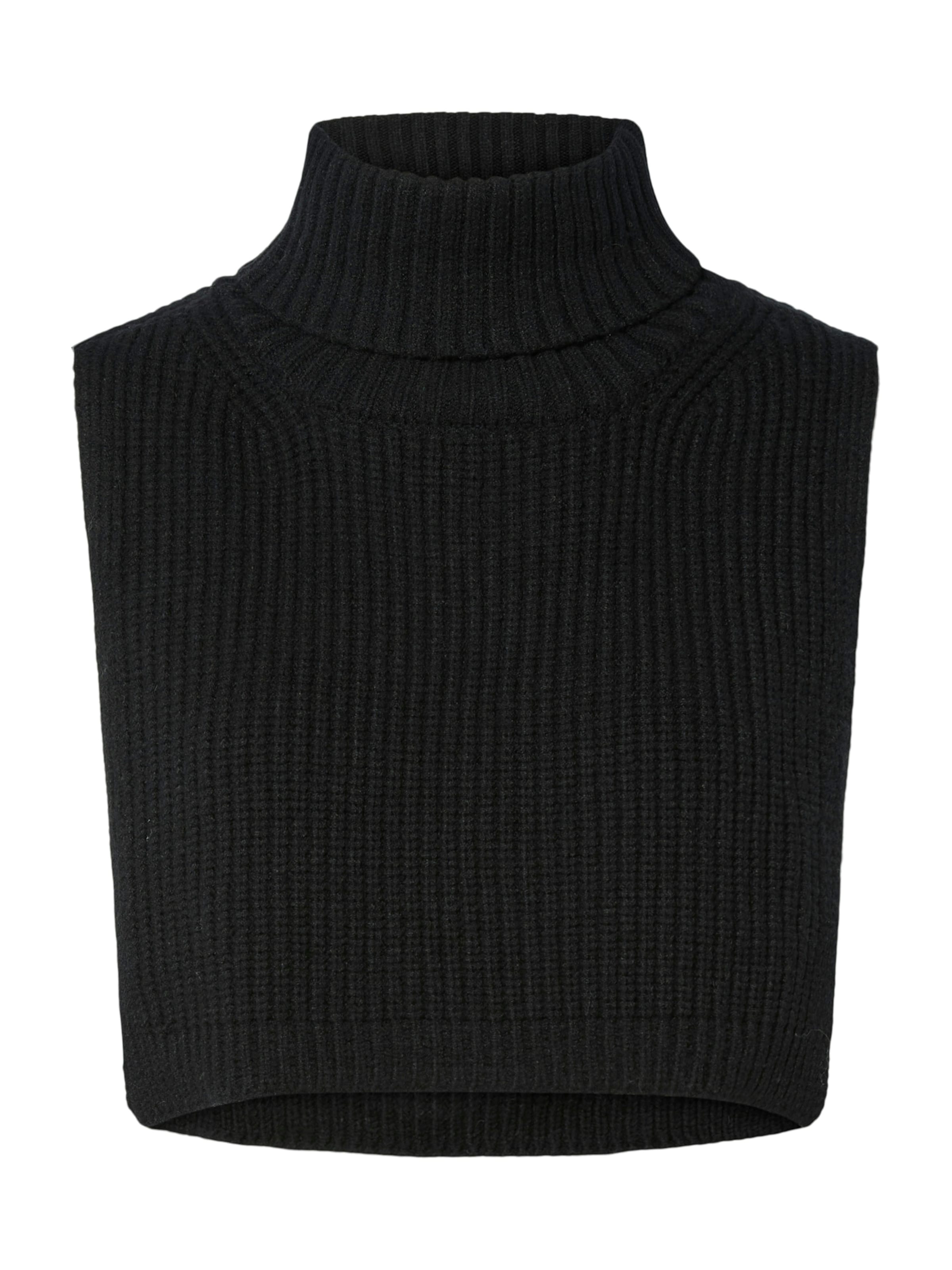 PIECES Šál 'PCJANNI' - Čierna: predná strana