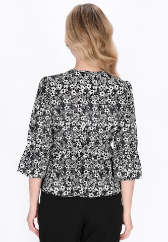 Chemisier Usha en noir