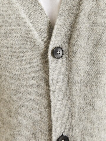 JACK & JONES Knit cardigan in Beige