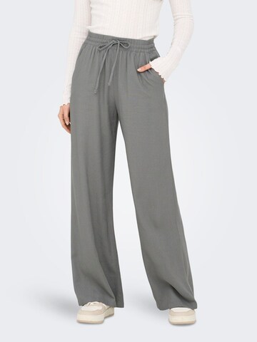 JDY - Pierna ancha Pantalón 'JDYSAY' en gris: frente